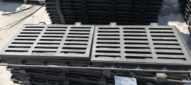 鸠江球墨铸铁连体双篦展示