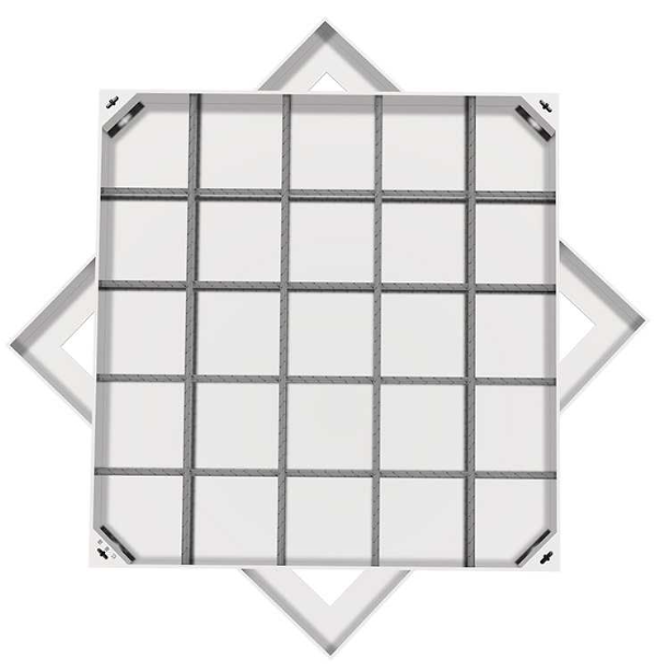 鸠江不锈钢方井展示